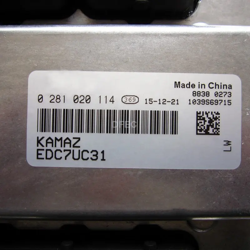 Электронный модуль модуля двигателя ECU ECM 0281020114