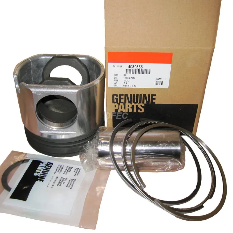 Детали дизельного двигателя M11 Piston Kit 4089865 3103752