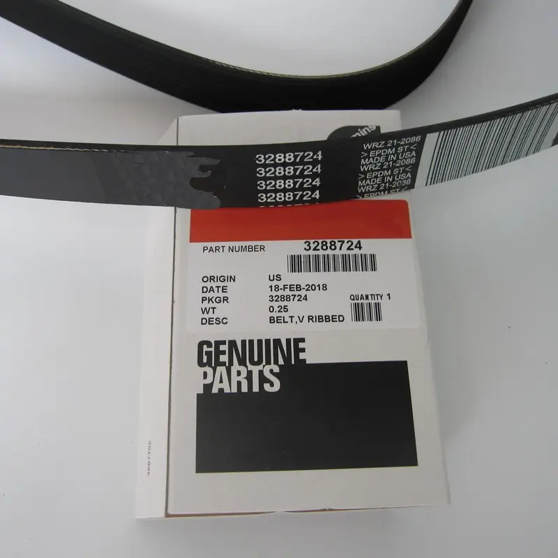 QSB5.9 Строительный механизм дизельные части двигателя v Рябной ремень 3288724
