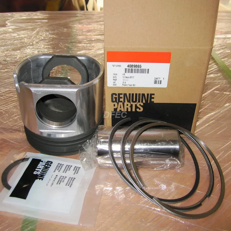 Детали дизельного двигателя M11 Piston Kit 4089865 3103752