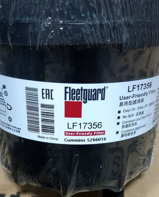 Оригинальный смазочный фильтр смазочного фильтра смазочного фильтра LBE LF17356 для ISF3.8
